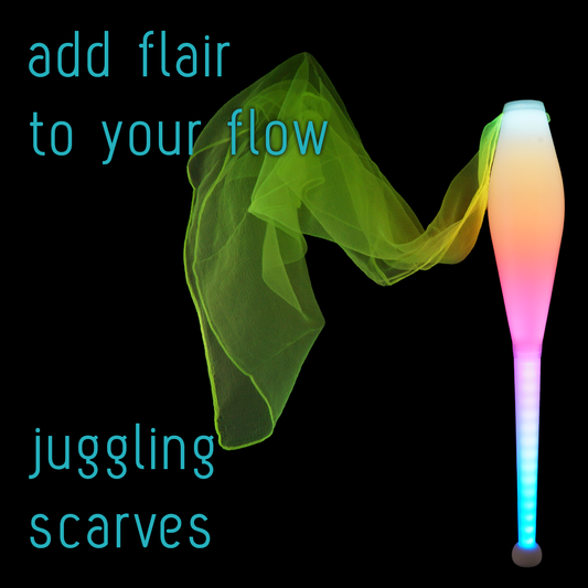 juggling scarves by henrys - set of 3