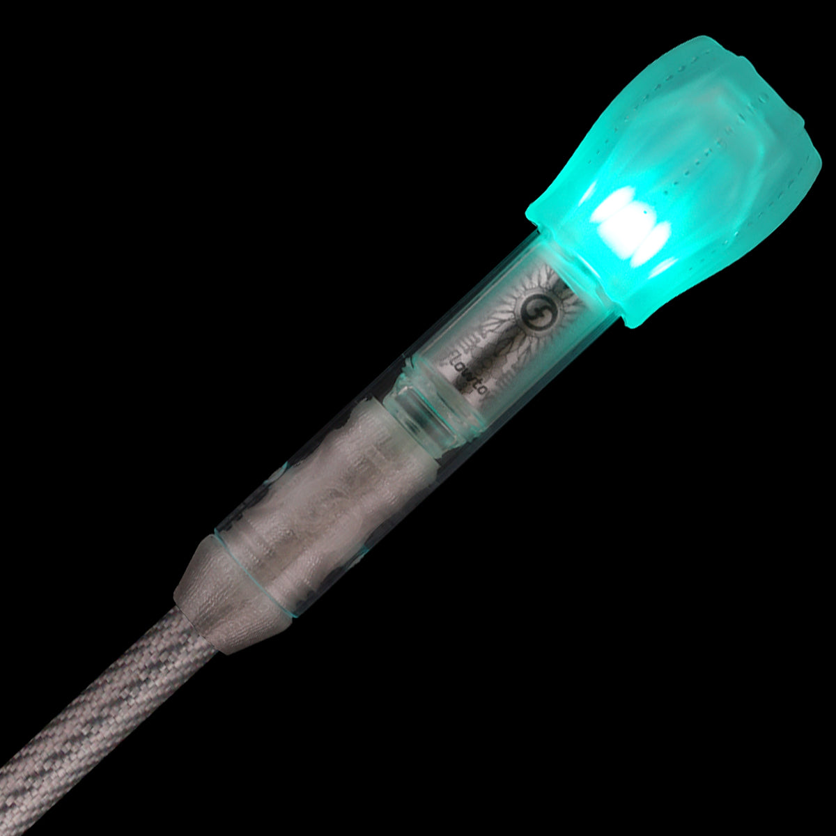 flowtoys lumina twirl & composite iso LED baton close up