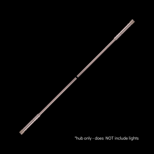 hub - pop'n flow 18mm composite contact staff hub :: full vision spoke