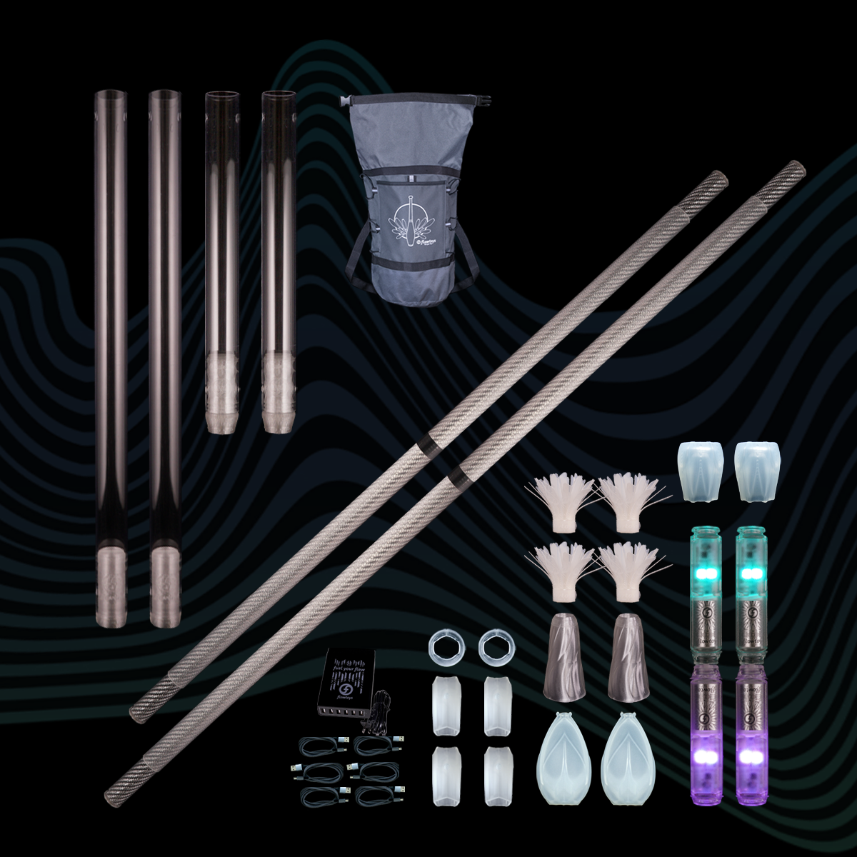 pop'n flow travel staff flowkit :: capsules