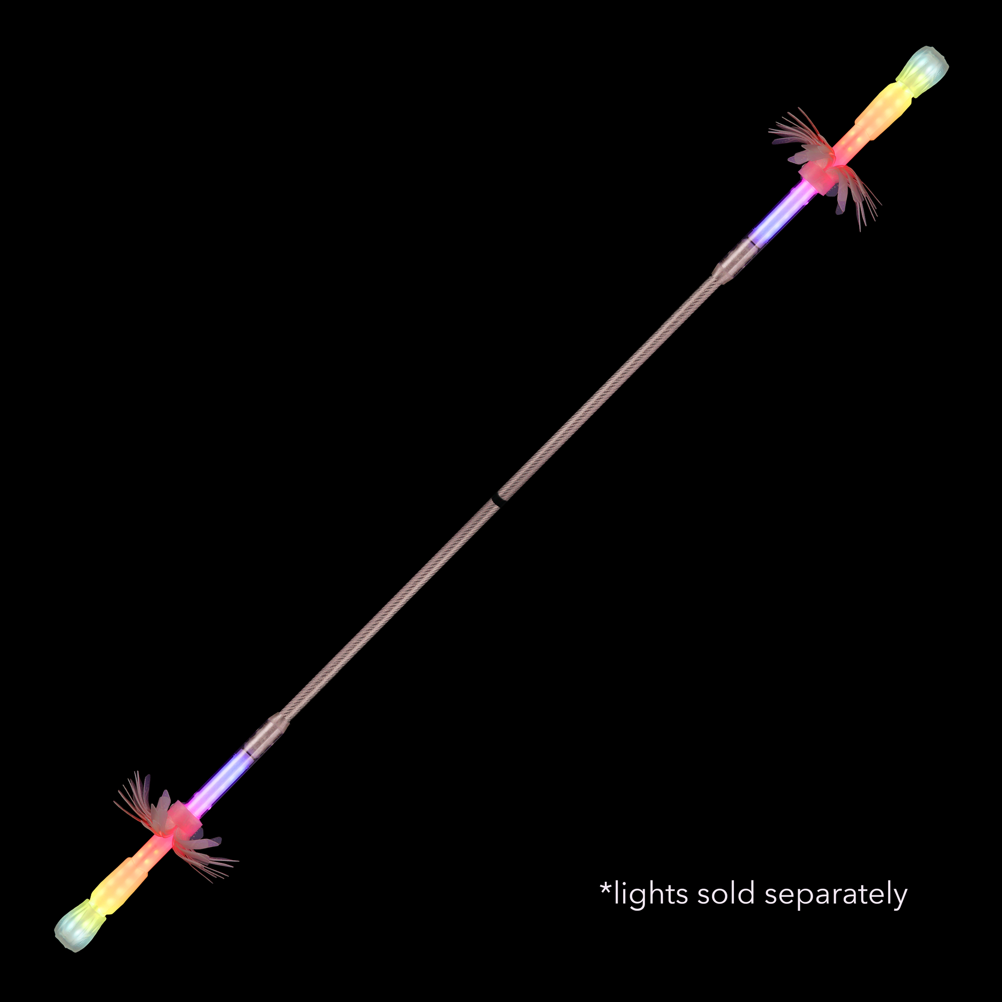 hub - pop'n flow 18mm composite contact staff hub :: full vision spoke