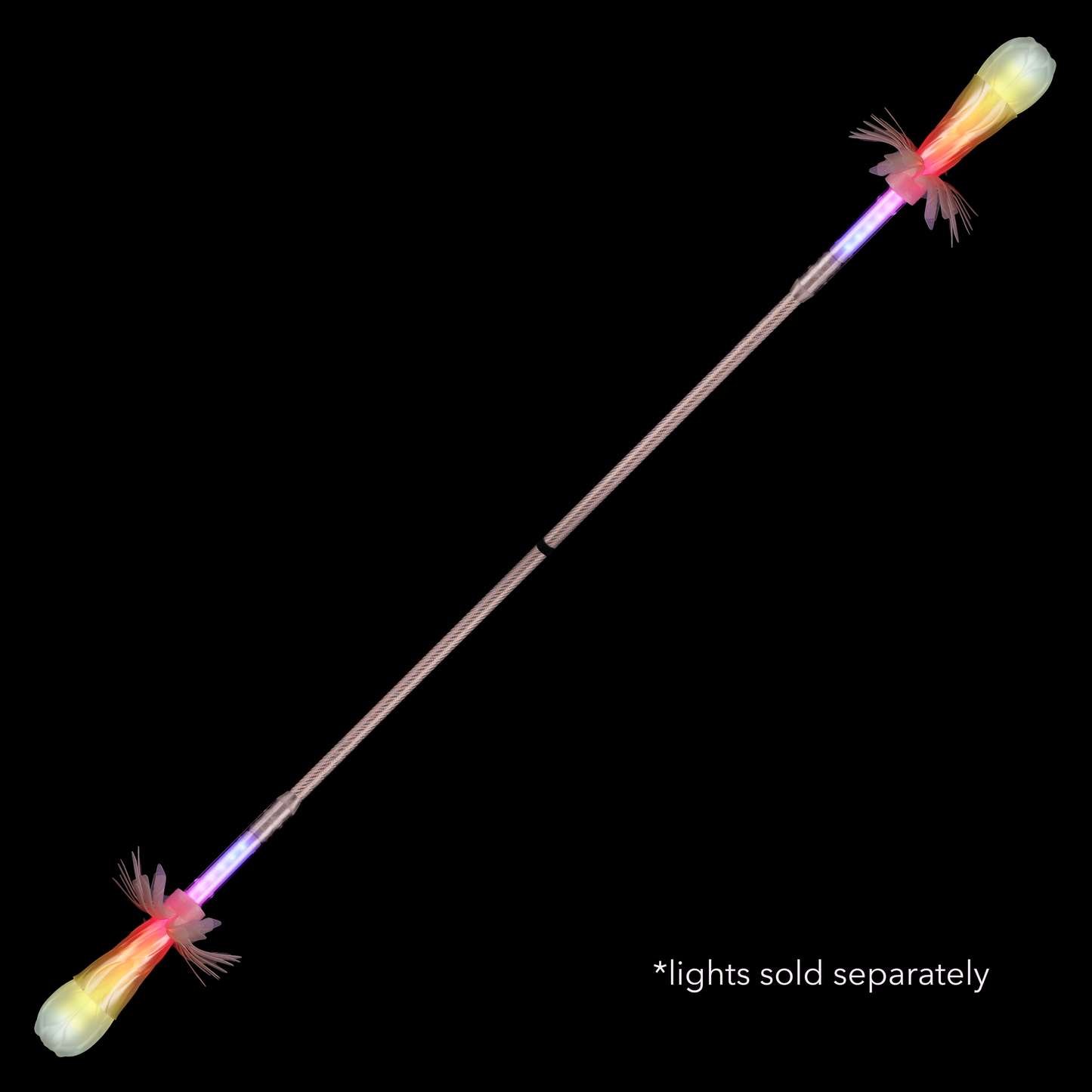 hub - pop'n flow 18mm composite contact staff hub :: full vision spoke