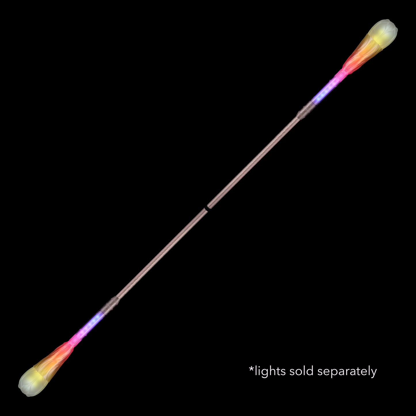 hub - pop'n flow 18mm composite contact staff hub :: full vision spoke