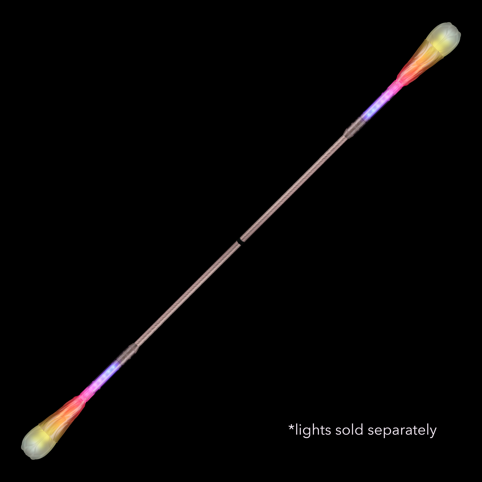 hub - pop'n flow 18mm composite contact staff hub :: full vision spoke