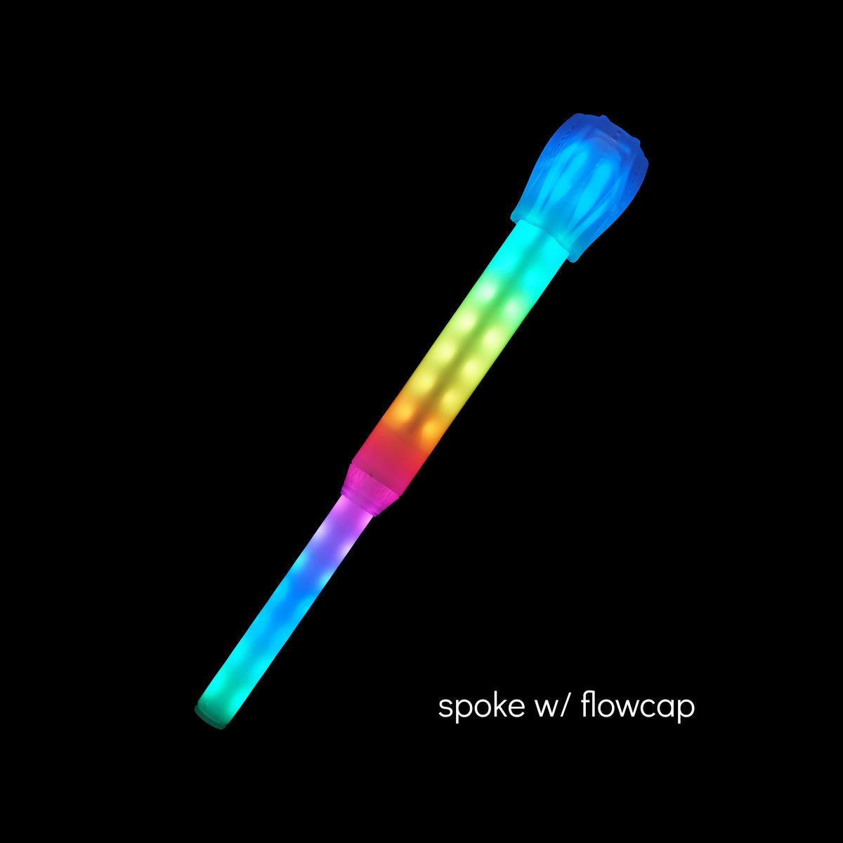 pop'n flow modular LED spoke :: full vision - amazing LED glow props ...