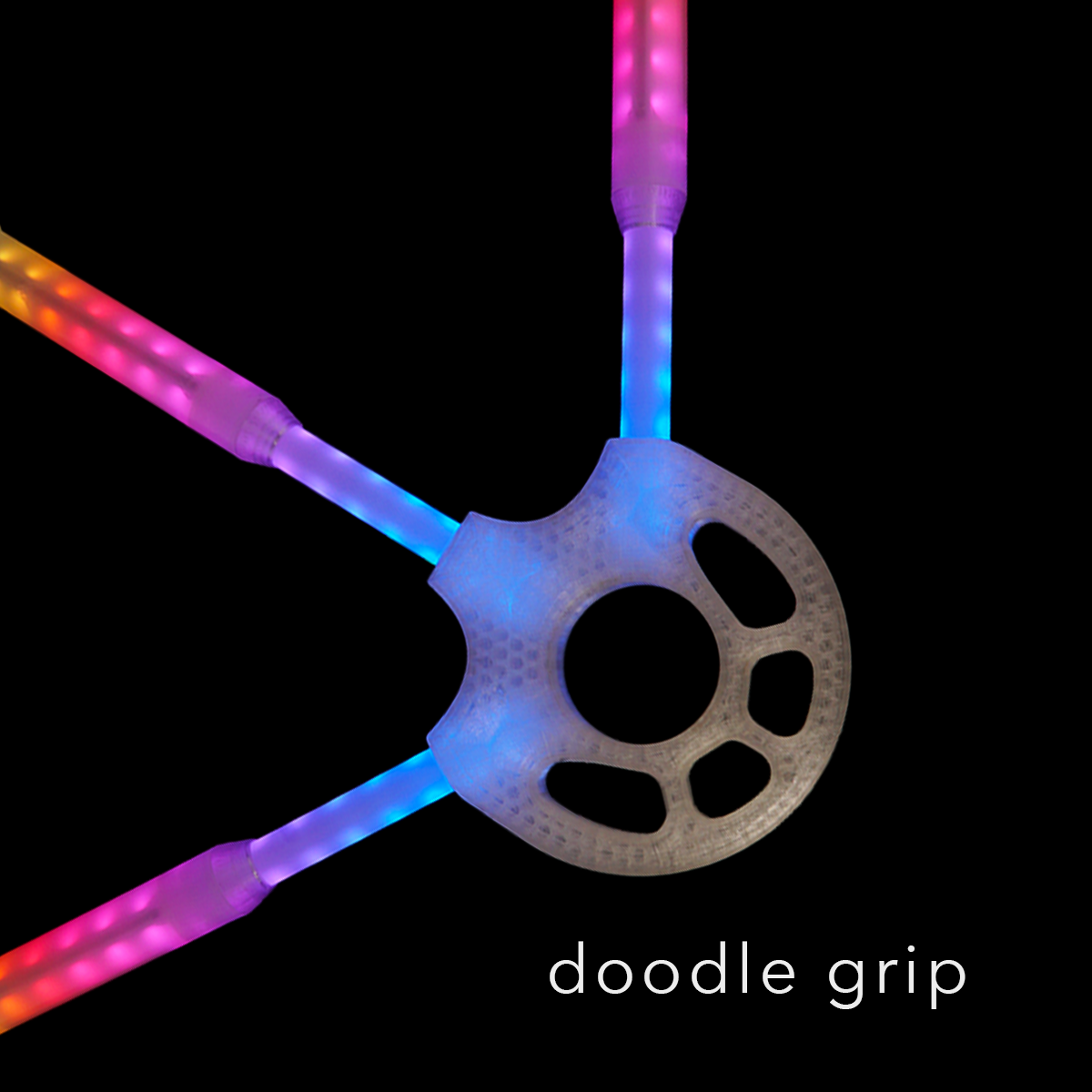pop'n flow LED fans :: full vision spoke