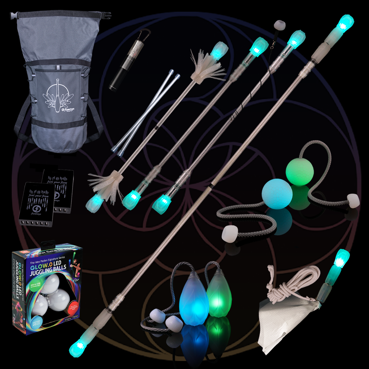 flowtoys: world's favorite LED poi, batons, juggling props & more