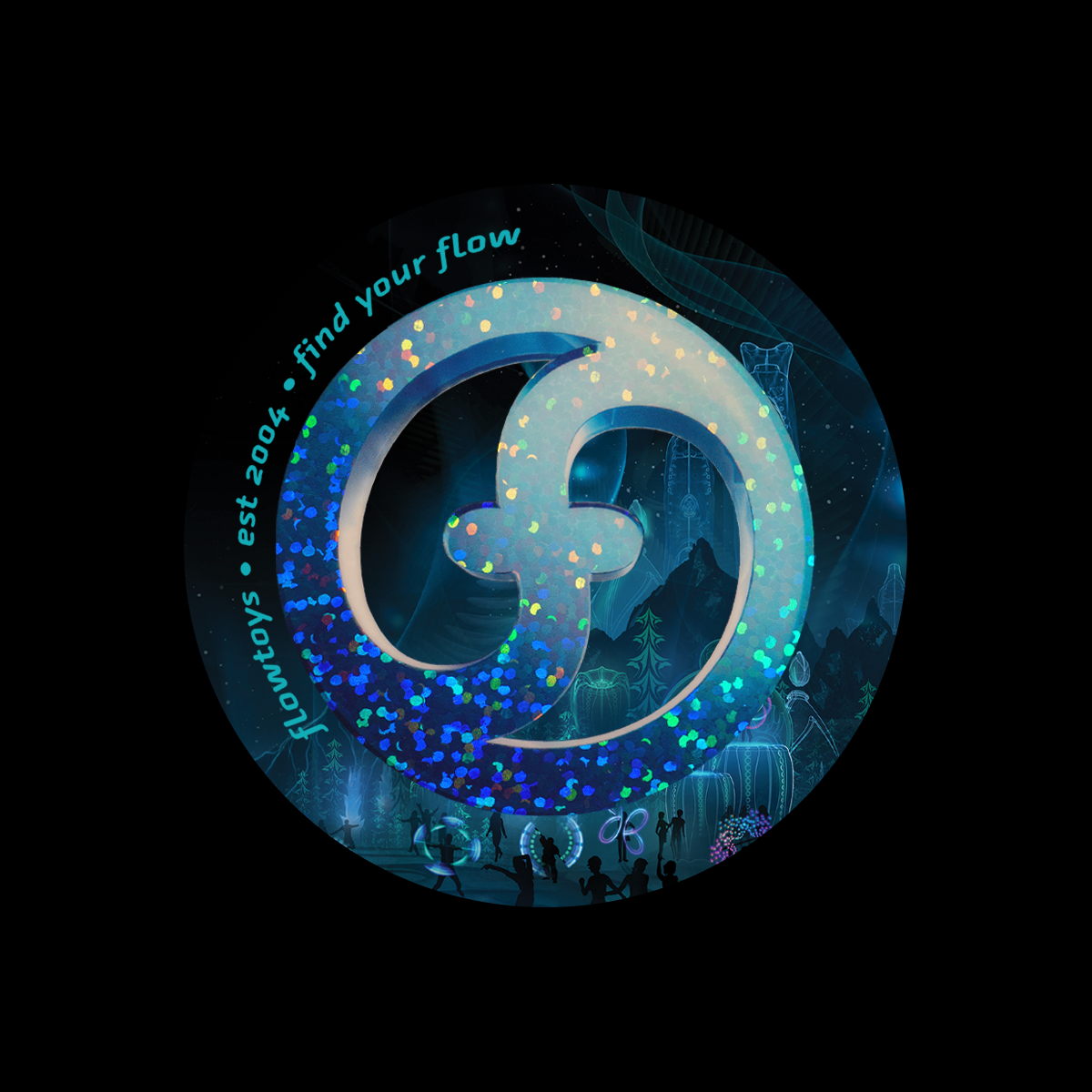 flowtoys super F sticker