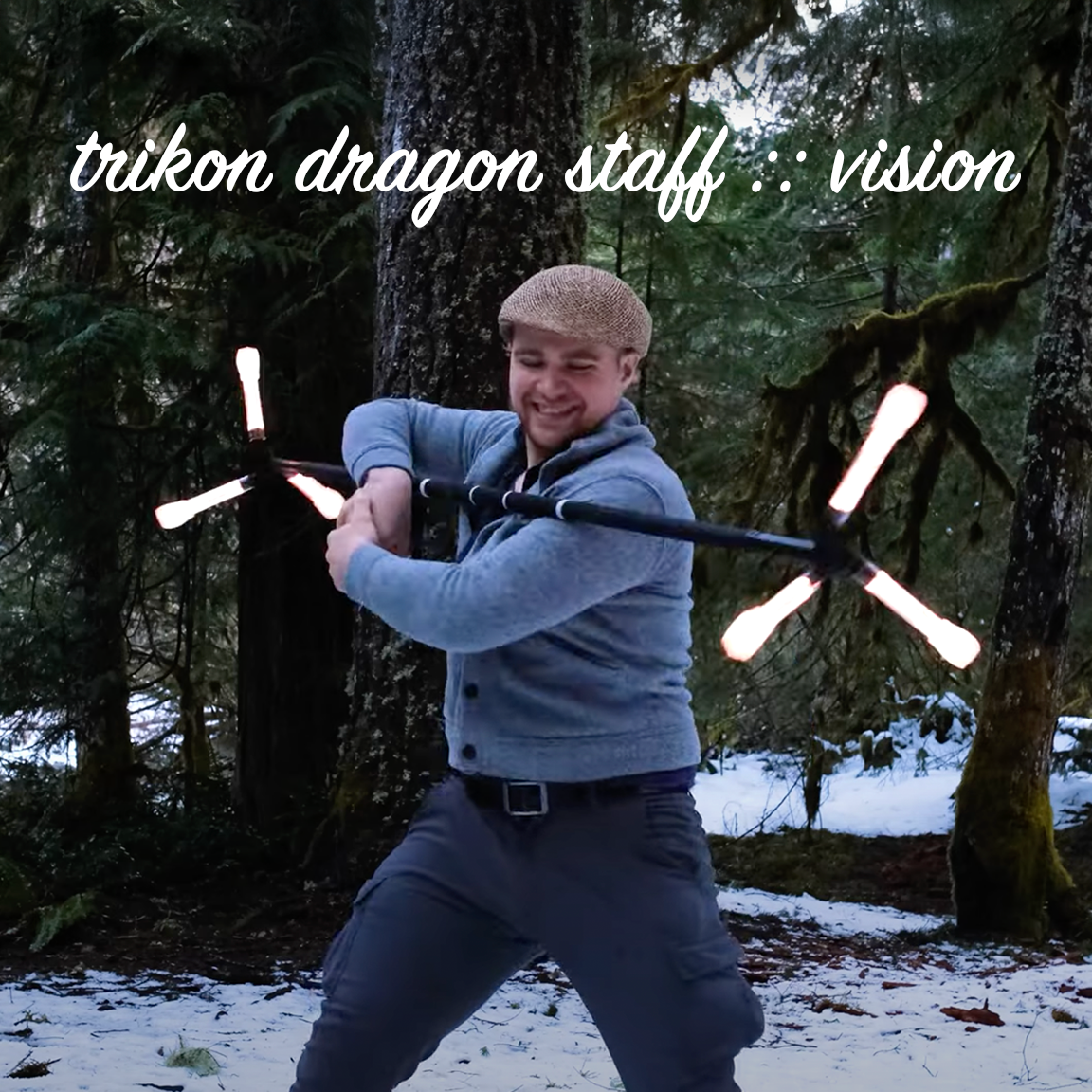 There's nothing like finding your flow in nature. Traipse along with Drew on his trek through the magical woods of the Pacific Northwest with his trikon dragon staff. A moment of flow that feels so good, a cup of tea to warm our hearts, all while drinking in the majesty of nature to nourish our souls and remind us of how we are connected to all life in the universe.