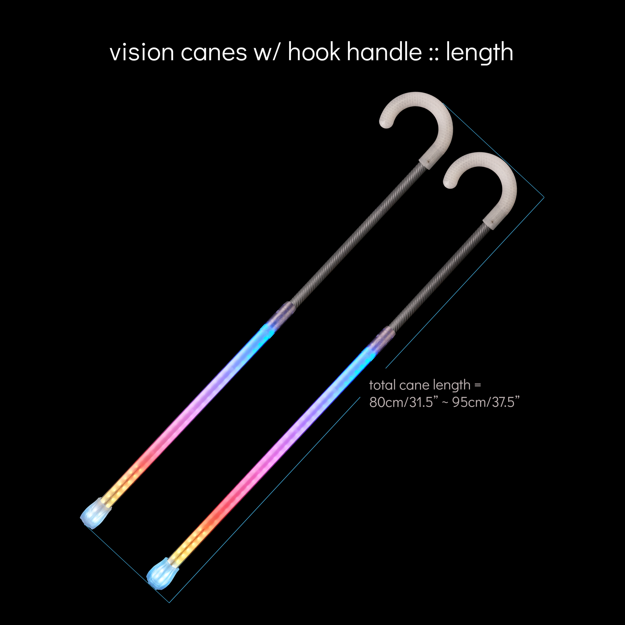 vision cane :: hook handle