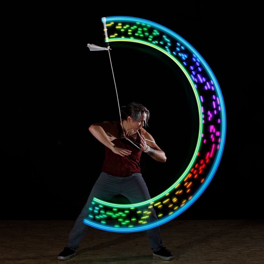LED rope darts - durable, rechargeable, lifetime warranty - flowtoys