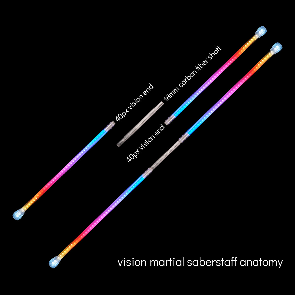 vision martial saberstaff kit