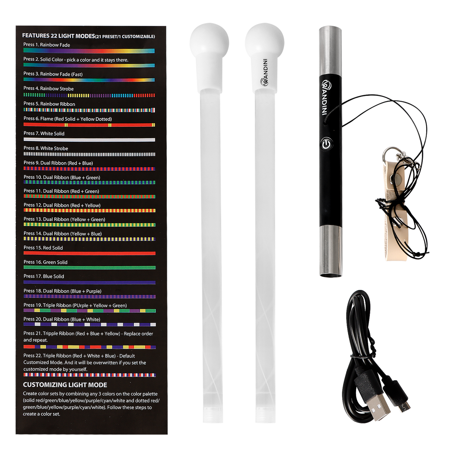 wandini :: levitating LED wand