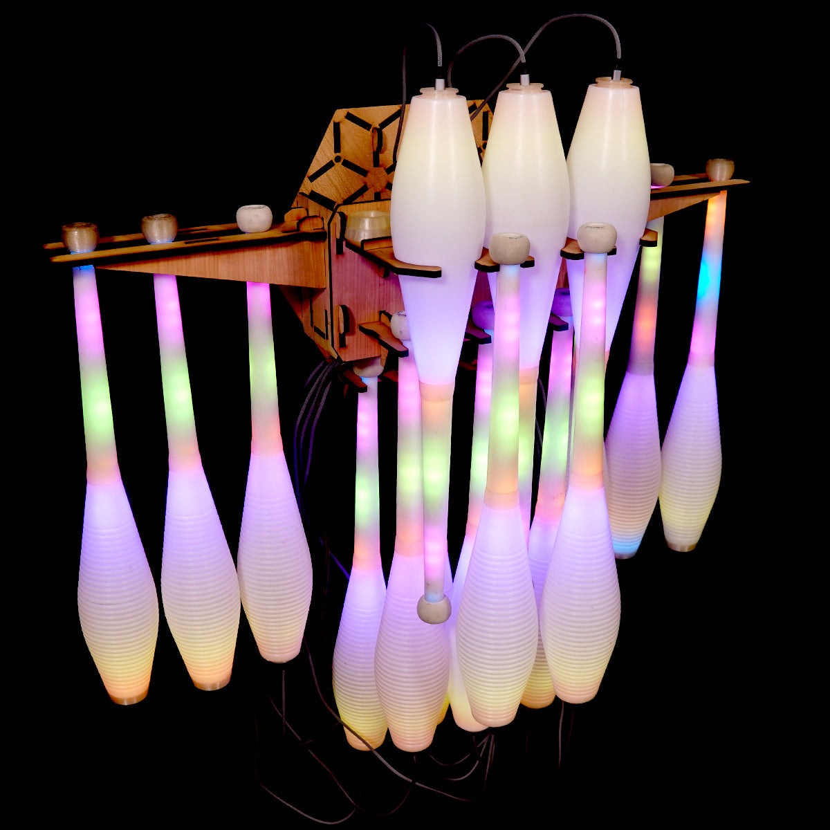 world's favorite LED juggling clubs - bright, durable