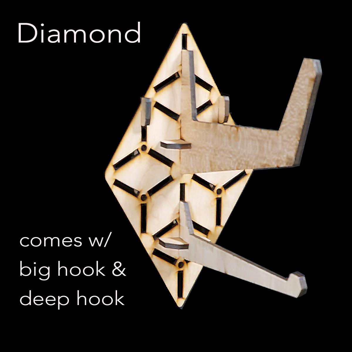Prop Rackz The Diamond kaizen - modular prop rack system for hoops, fans and flow ...