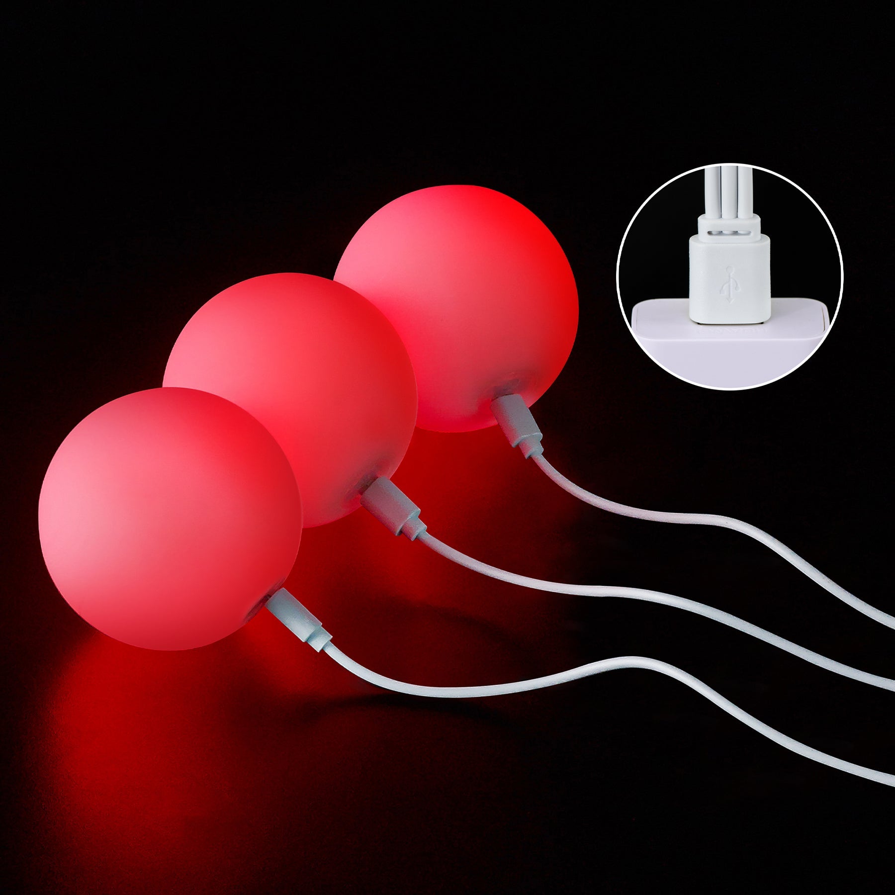 Wes Peden Glow.0 LED juggling balls