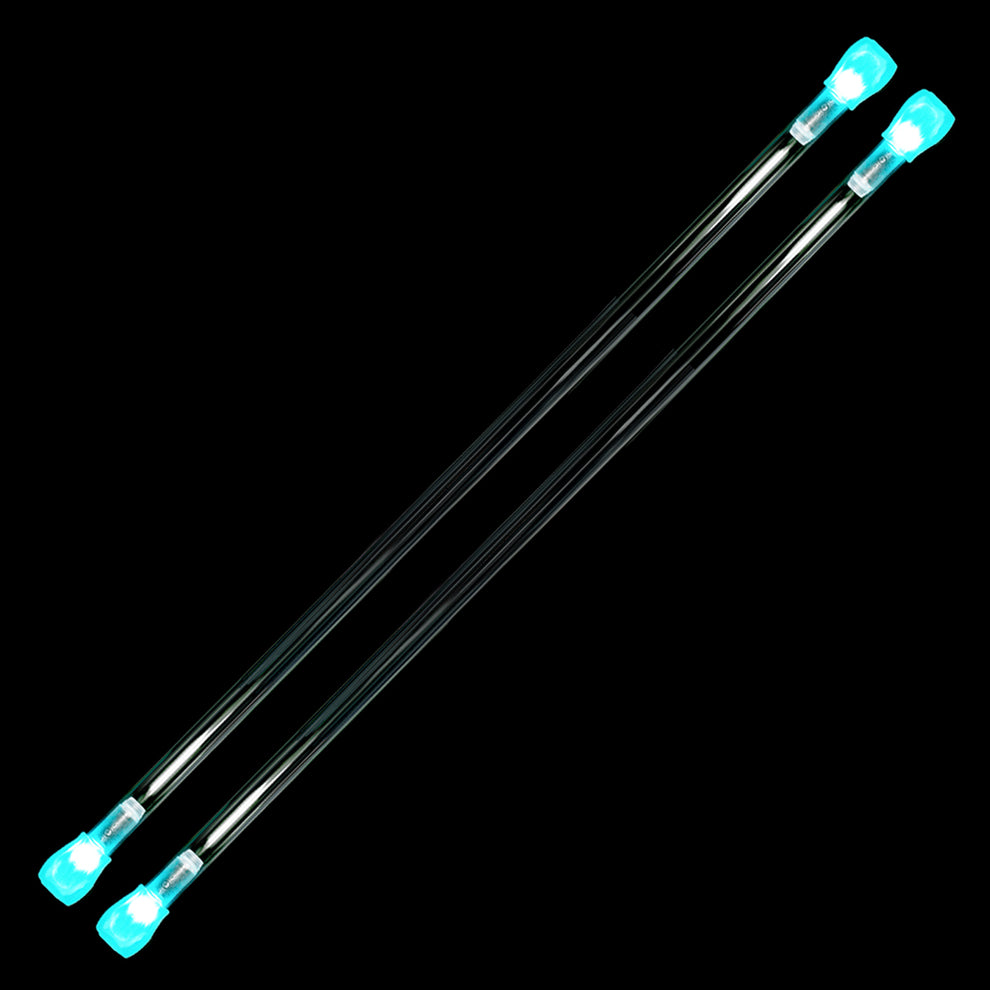 glow LED escrima sticks - great for practice & performance - flowtoys