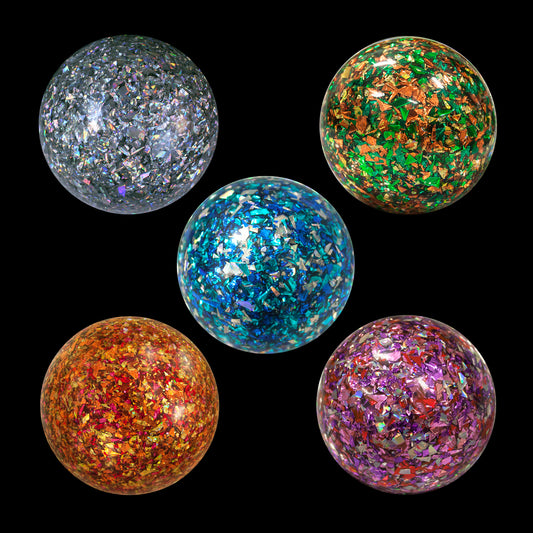glitterbomb contact juggling ball