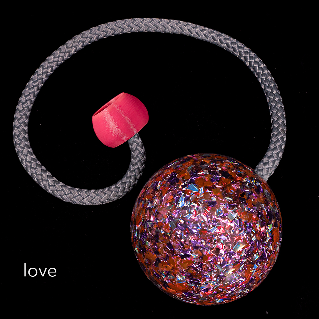 glitterbomb100 poi - 10mm FPC - single