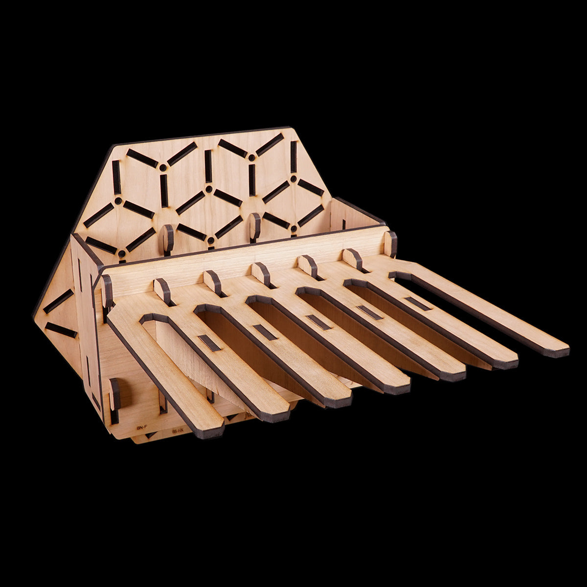 Prop Rackz 6-fork deep - kaizen modular prop rack system parts - flowtoys