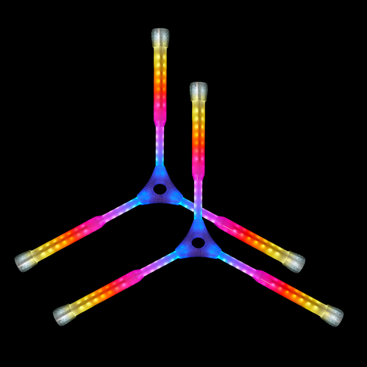 pop'n flow LED triads :: full vision spoke