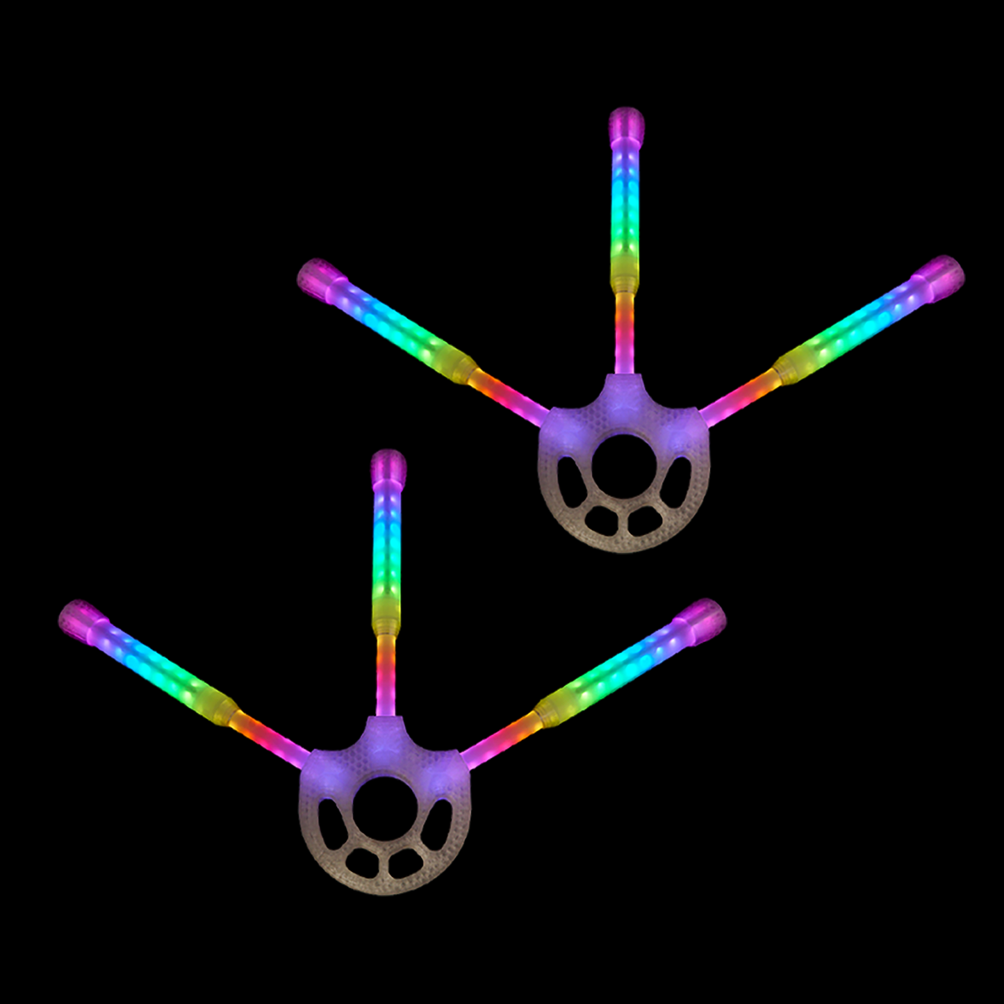 pop'n flow LED fans :: full vision spoke