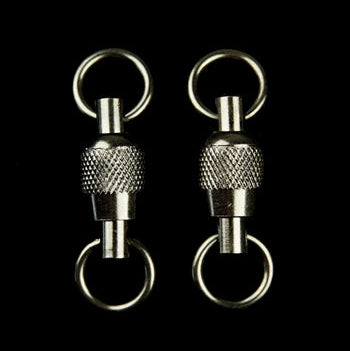 stainless steel swivels (pair)