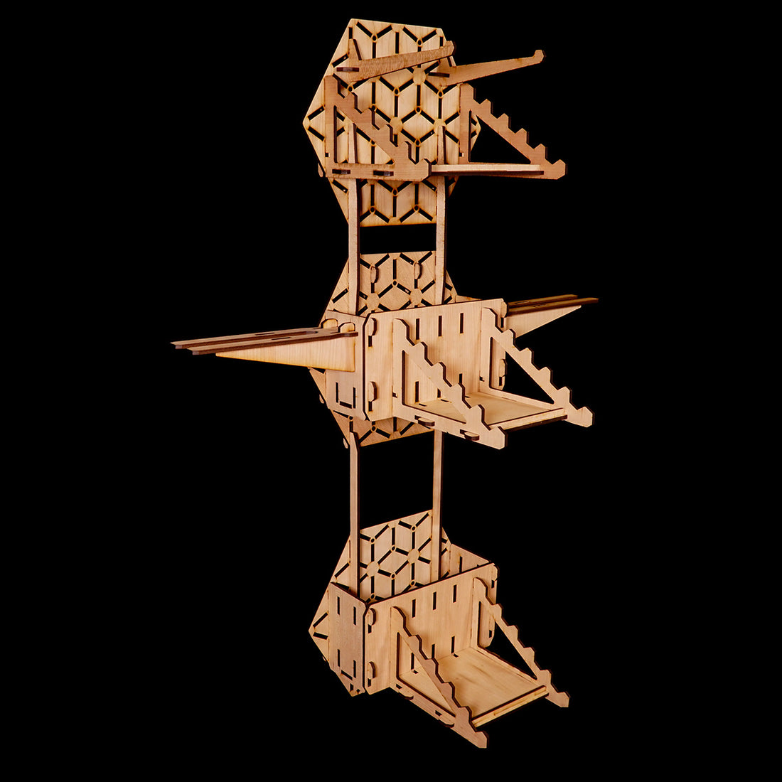 OTT w/ stick steps wide and deep hooks - kaizen modular prop rack ...
