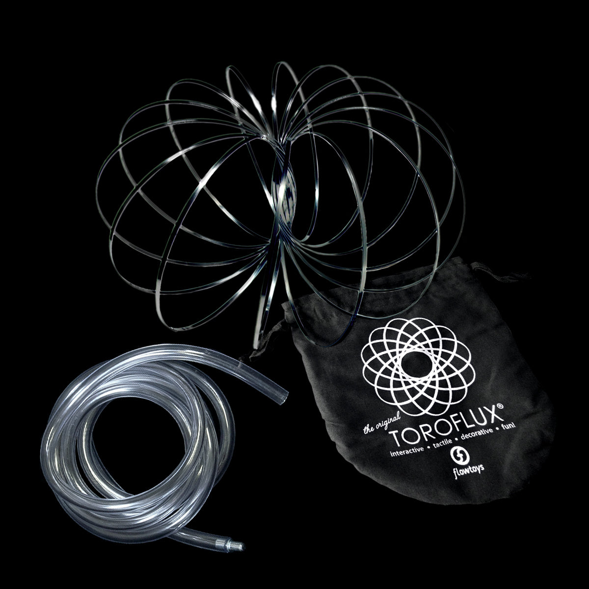 original toroflux® - interactive kinetic spring toy with flexible ...