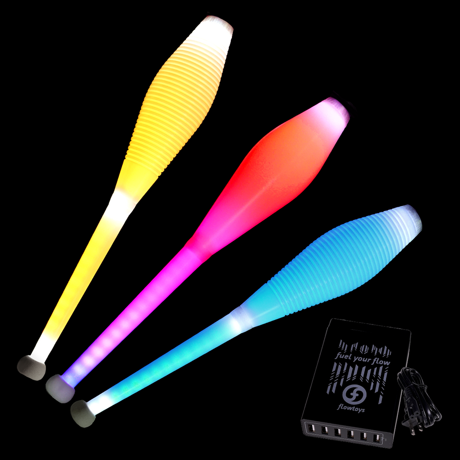 flowtoys: world's favorite LED poi, batons, juggling props & more